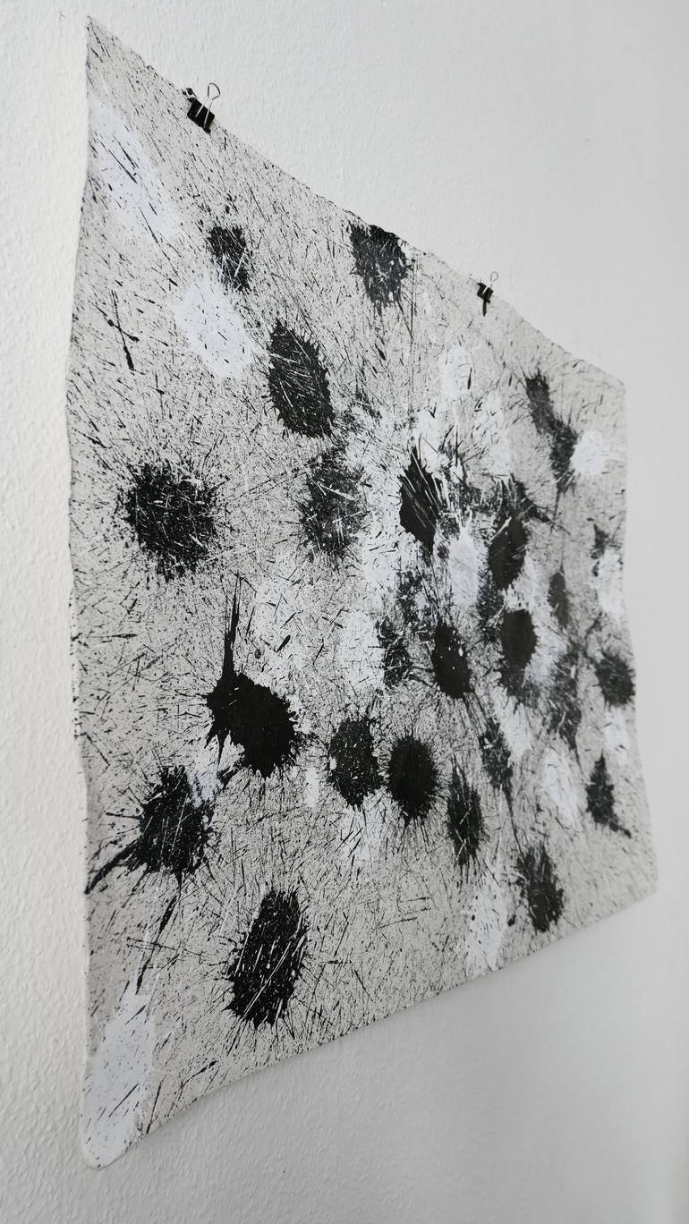 Original Abstract Expressionism Abstract Painting by Jutta Braun