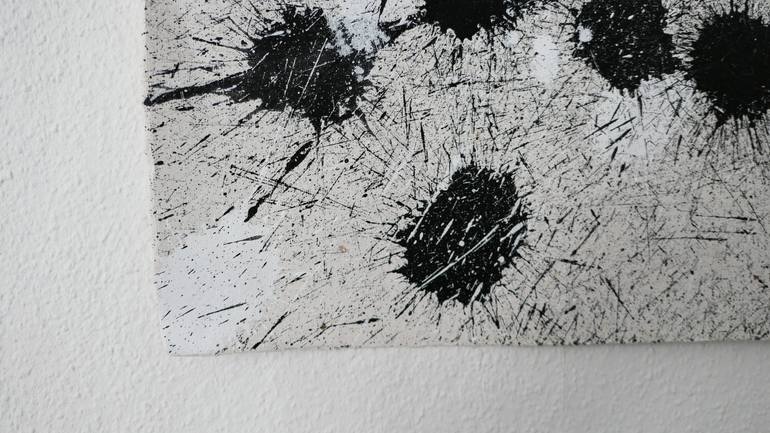 Original Abstract Expressionism Abstract Painting by Jutta Braun