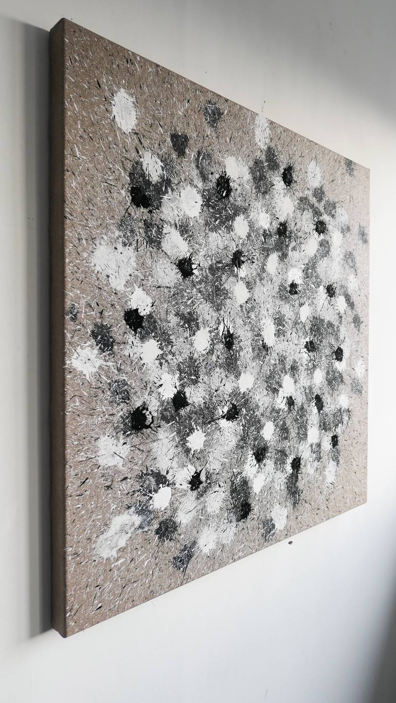 Original Abstract Expressionism Abstract Painting by Jutta Braun