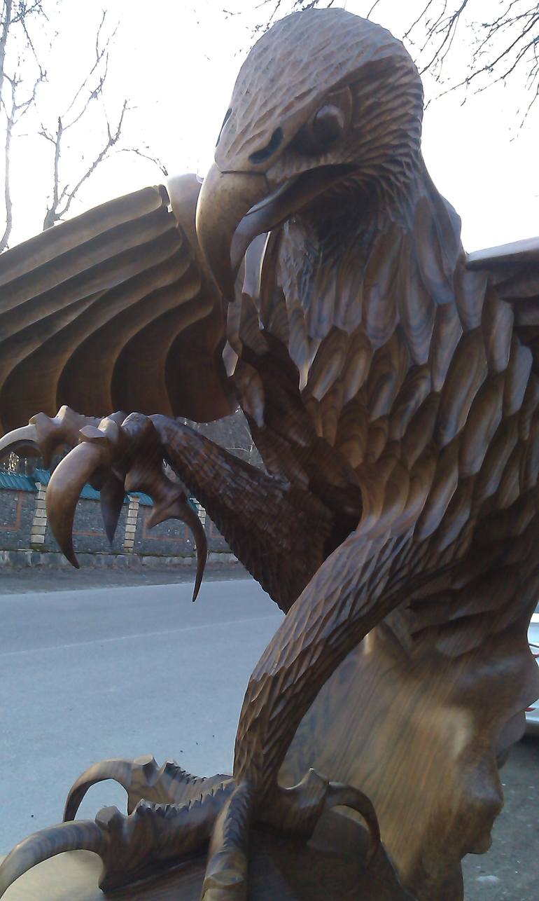 Original Figurative Animal Sculpture by Arif Resulov
