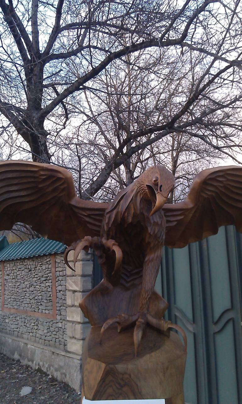 Original Figurative Animal Sculpture by Arif Resulov