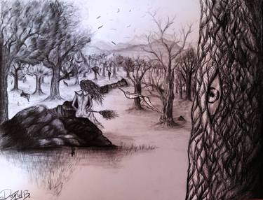 Print of Surrealism Nature Drawings by Dan Botero