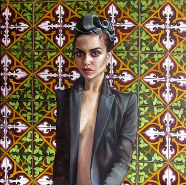 Original Figurative People Paintings by Katharine Alecse