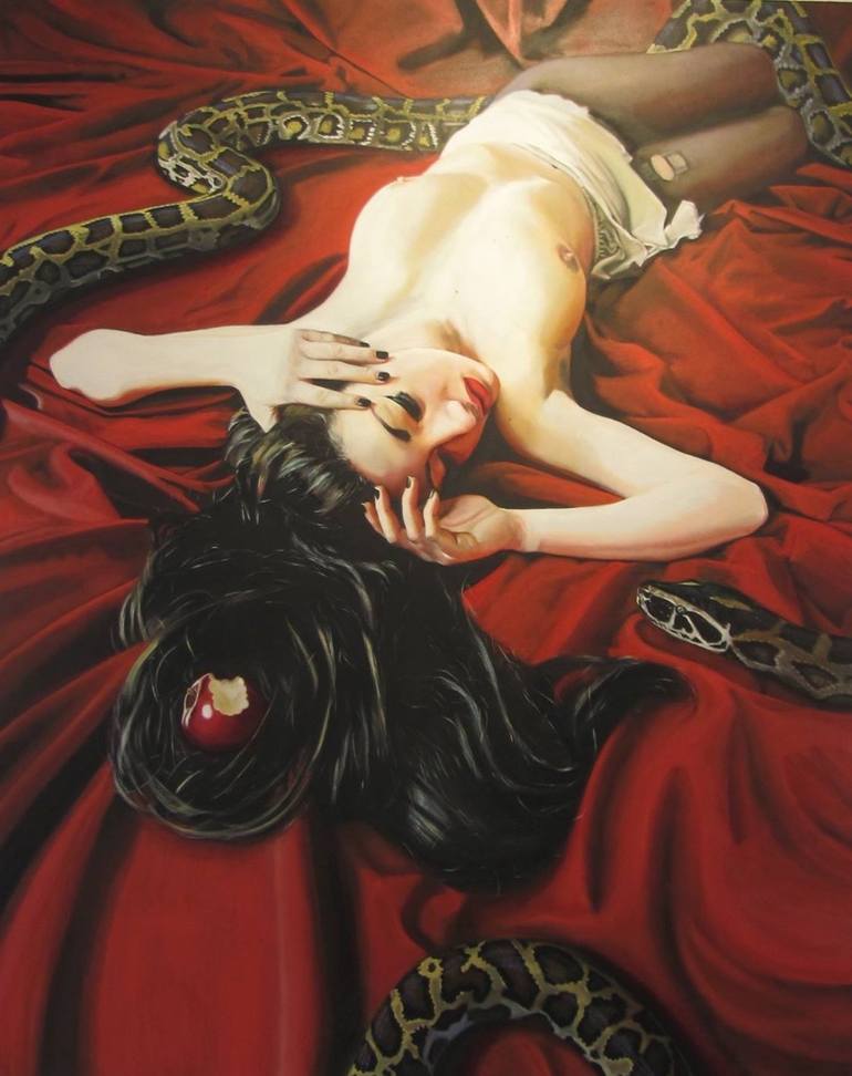 Original Figurative People Paintings by Katharine Alecse