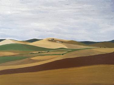 Original Figurative Landscape Paintings by Vincenzo Cota
