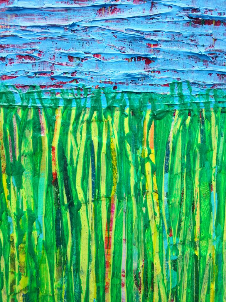 Original Expressionism Landscape Painting by Cassandra Constant