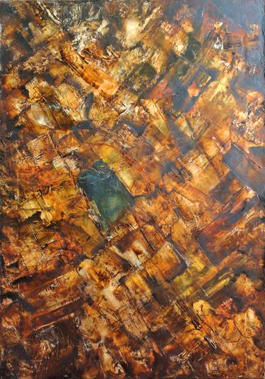Original Abstract Expressionism Abstract Paintings by Oleksii Nechyporenko