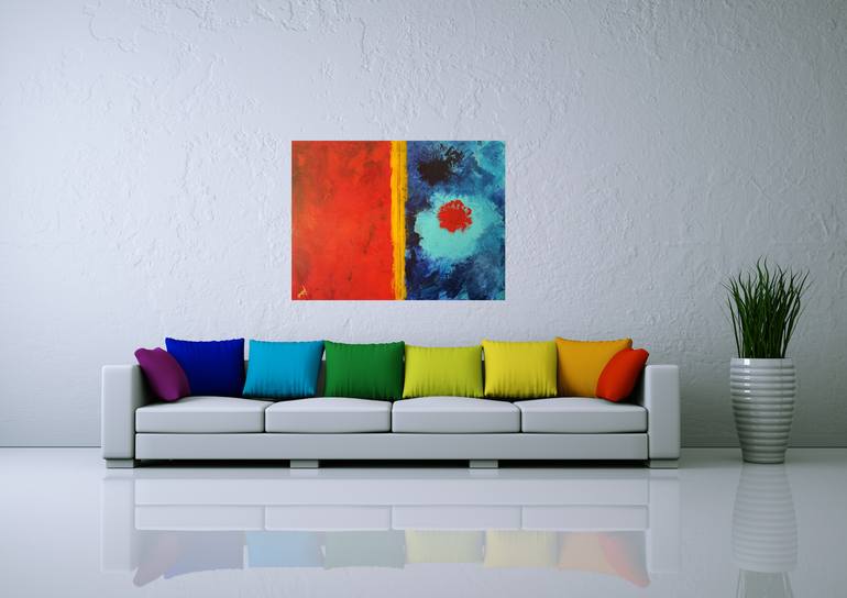 Original Abstract Painting by Doron Noyman