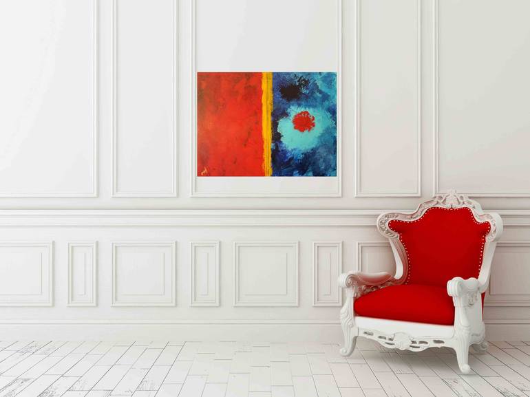 Original Abstract Painting by Doron Noyman