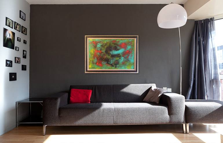 Original Abstract Painting by Doron Noyman