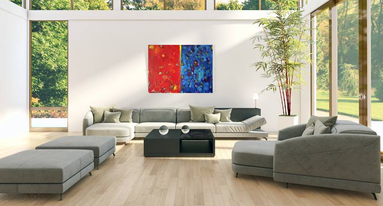 Original Abstract Painting by Doron Noyman