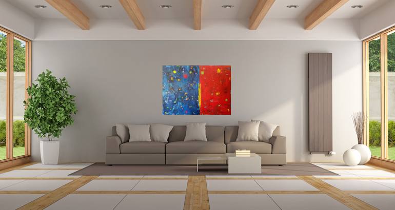 Original Abstract Painting by Doron Noyman