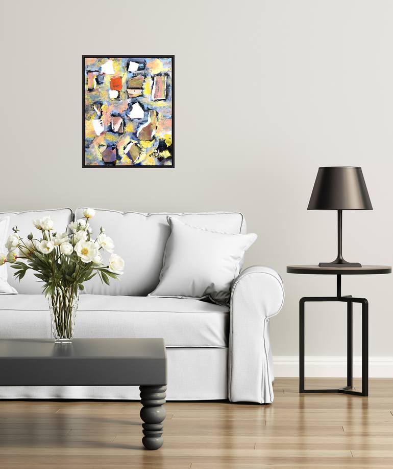 Original Abstract Collage by Doron Noyman