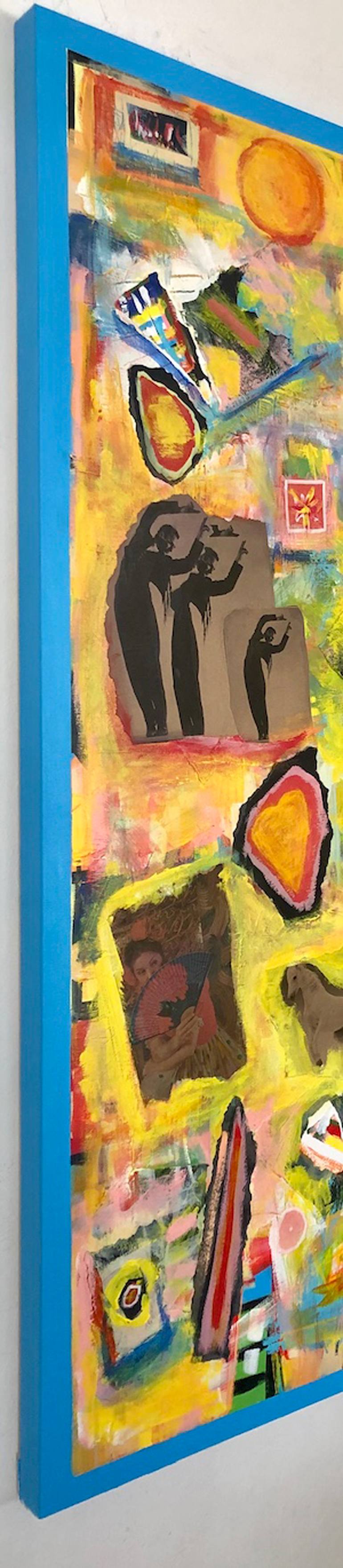 Original Modernism Abstract Collage by Doron Noyman