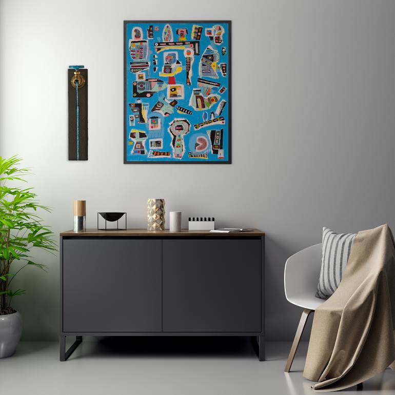 Original Abstract Water Sculpture by Doron Noyman