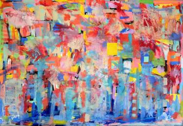 Original Abstract Expressionism Abstract Paintings by Doron Noyman