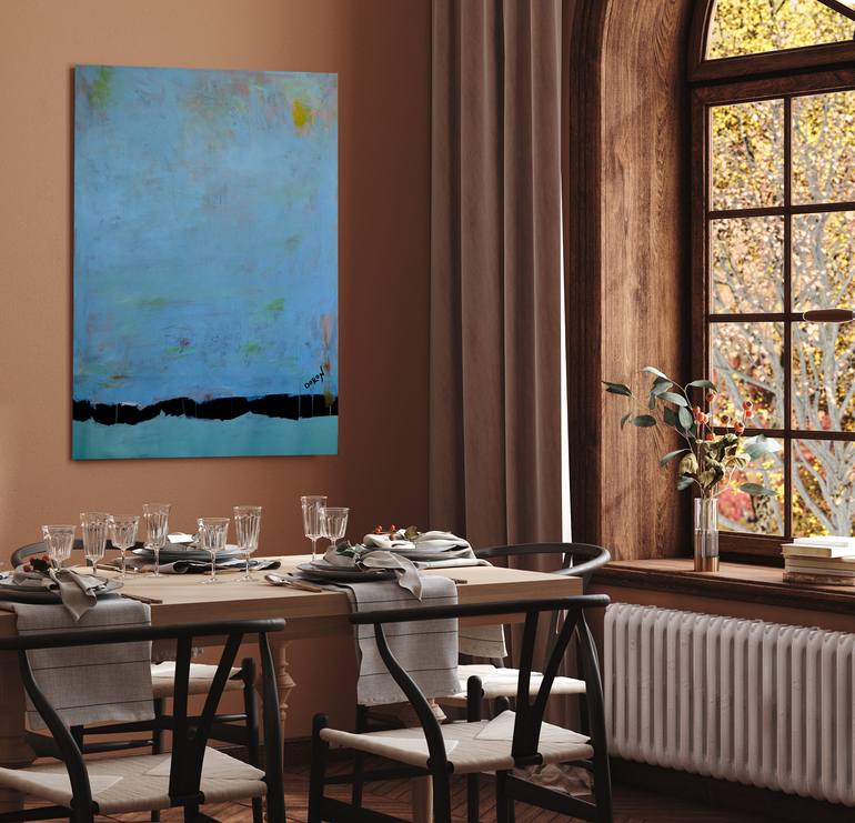 Original Abstract Expressionism Abstract Painting by Doron Noyman