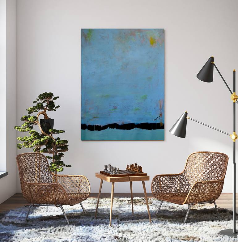Original Abstract Expressionism Abstract Painting by Doron Noyman