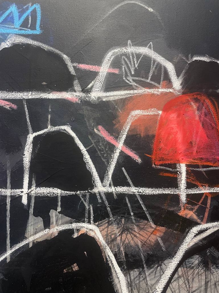 Original Abstract Expressionism Abstract Painting by Jessica Eichman