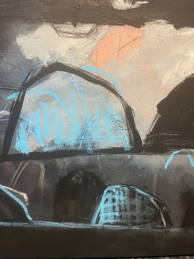 Original Abstract Expressionism Abstract Painting by Jessica Eichman