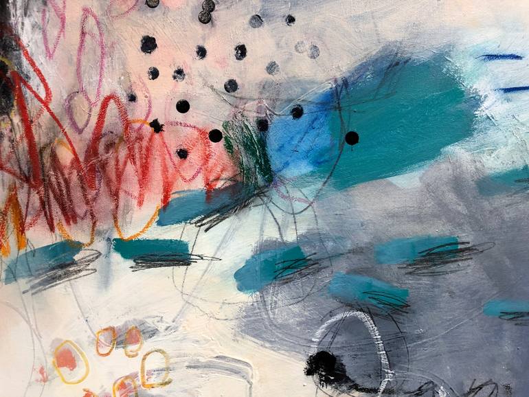 Original Abstract Expressionism Abstract Painting by Jessica Eichman