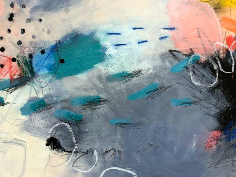 Original Abstract Expressionism Abstract Painting by Jessica Eichman