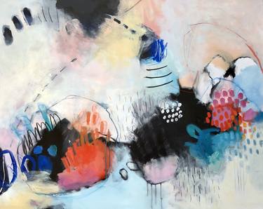 Original Abstract Expressionism Abstract Paintings by Jessica Eichman
