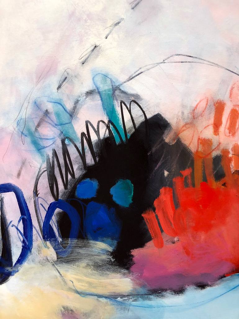 Original Abstract Expressionism Abstract Painting by Jessica Eichman