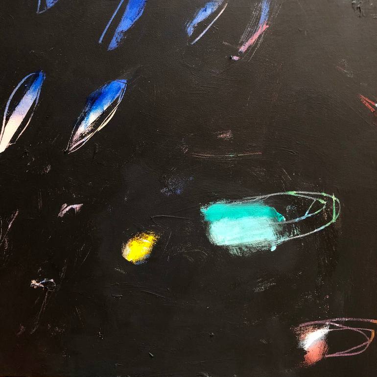 Original Abstract Expressionism Abstract Painting by Jessica Eichman