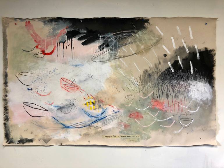 Original Abstract Expressionism Abstract Painting by Jessica Eichman