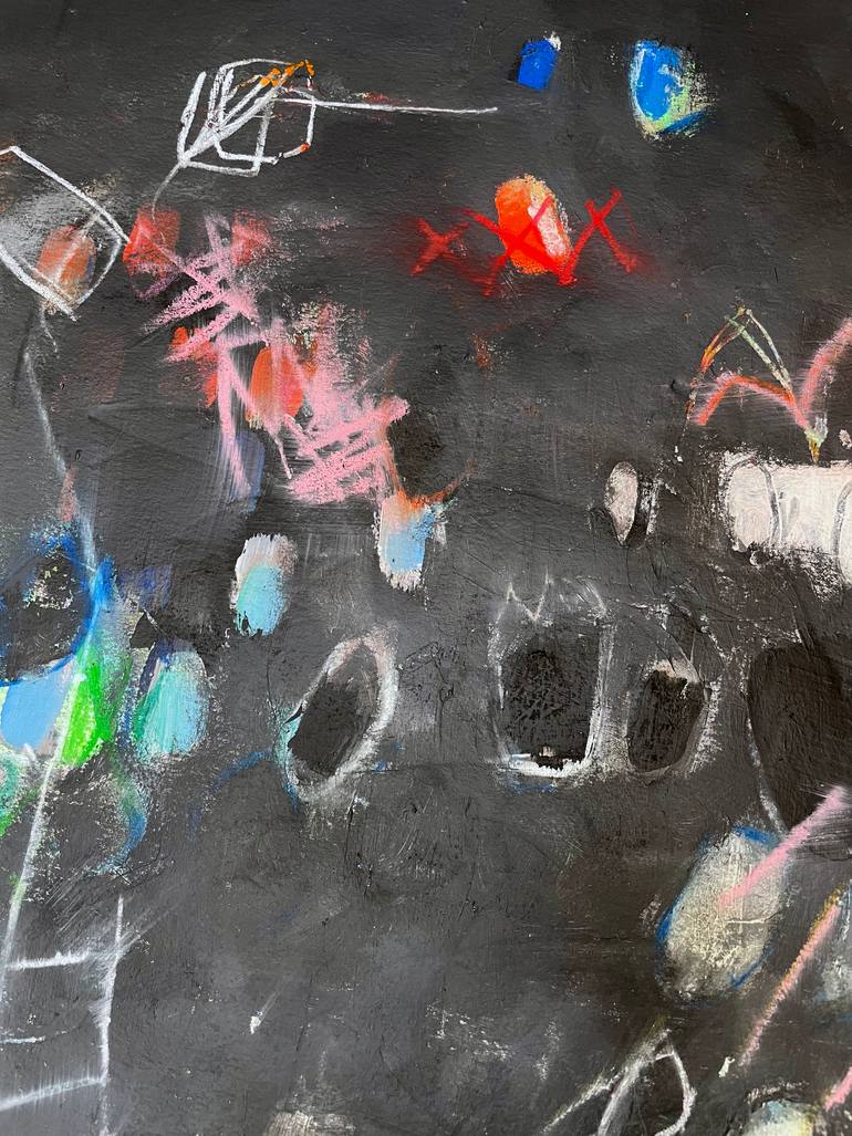 Original Abstract Expressionism Abstract Painting by Jessica Eichman