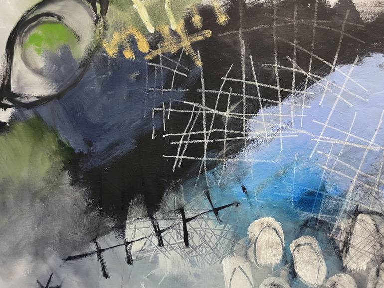 Original Abstract Expressionism Abstract Painting by Jessica Eichman