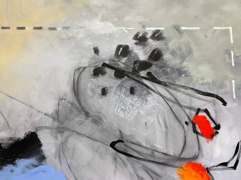 Original Abstract Expressionism Abstract Painting by Jessica Eichman