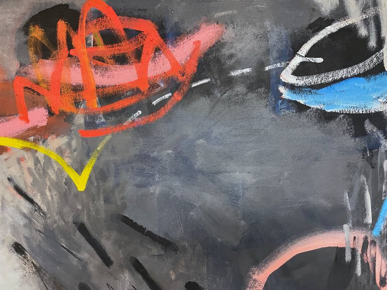 Original Abstract Expressionism Abstract Painting by Jessica Eichman
