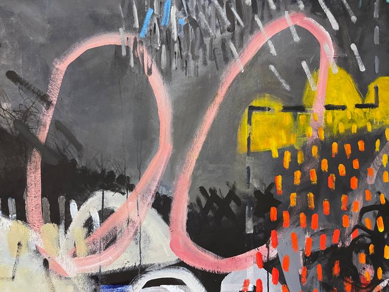 Original Abstract Expressionism Abstract Painting by Jessica Eichman