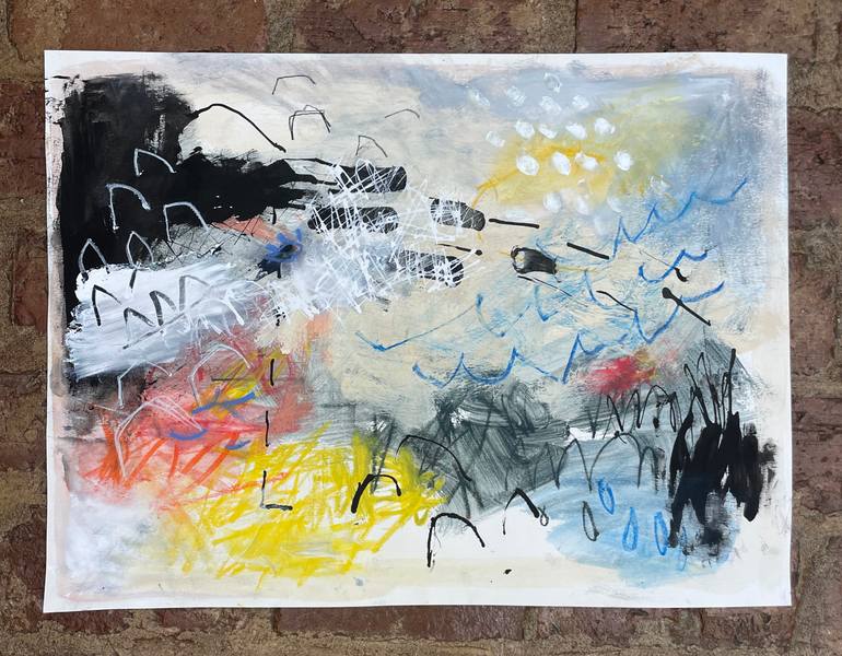 Original Abstract Expressionism Abstract Painting by Jessica Eichman