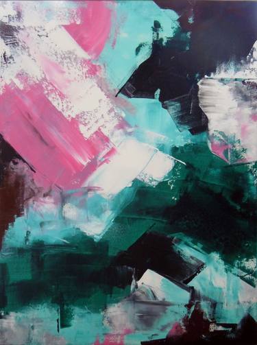 Original Abstract Paintings by Sebastian Sandu