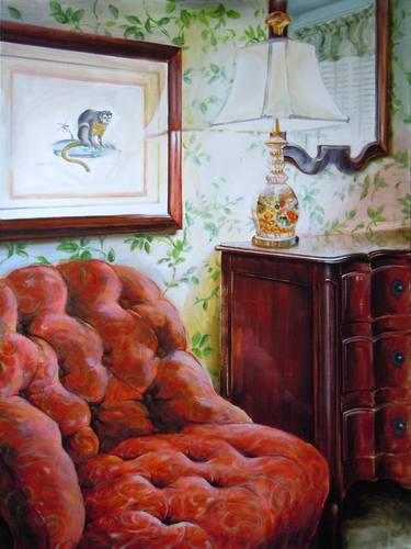 Original Interiors Paintings by Sebastian Sandu