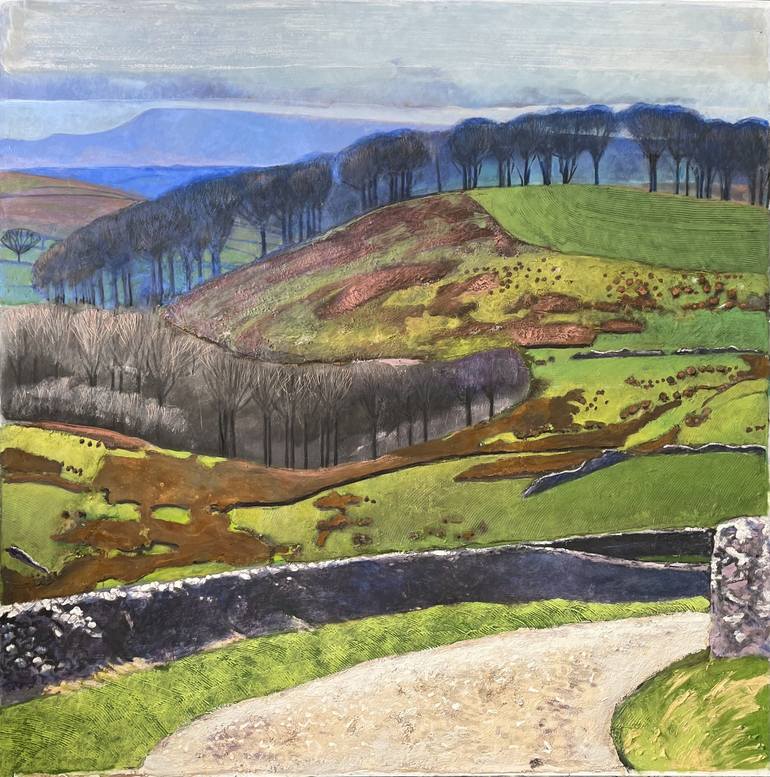 Yorkshire Dales Painting by Lydia Bauman | Saatchi Art