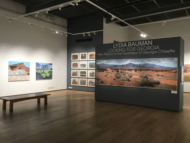 Original Figurative Landscape Painting by Lydia Bauman