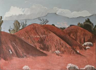 Mesa with Red Hills, New Mexico (as seen in TOAF London July 5-7) thumb