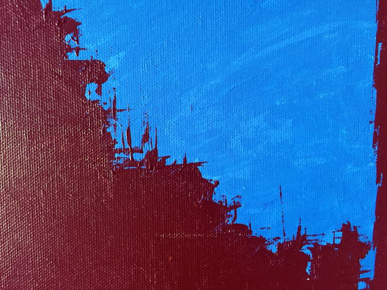 Original Abstract Nude Painting by Mark Reeves