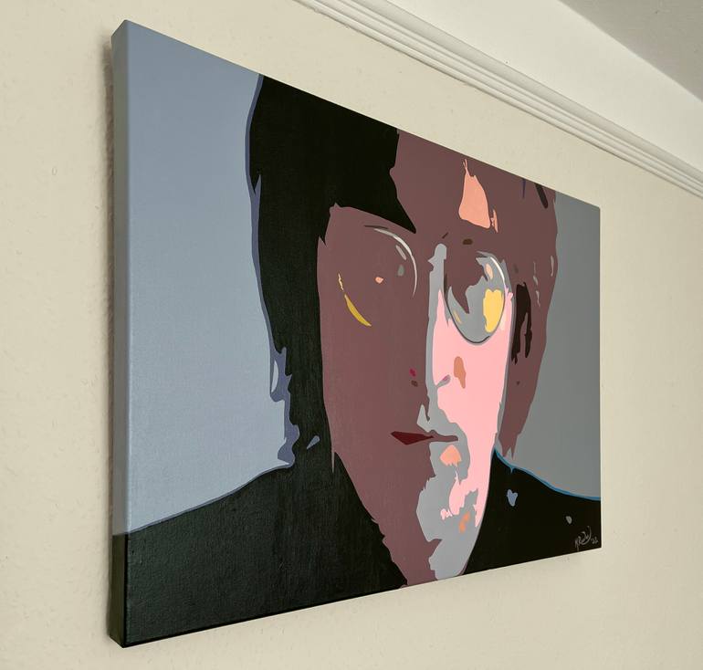 Original Modernism Pop Culture/Celebrity Painting by Mark Reeves