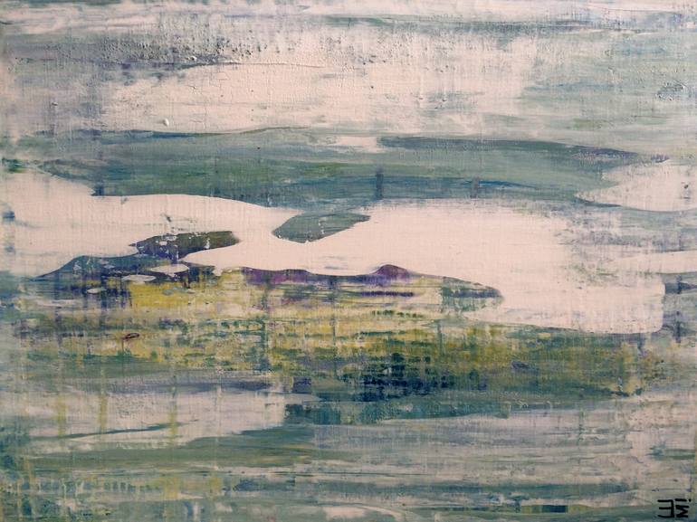 Original Abstract Landscape Painting by Emilie Boucher-huot