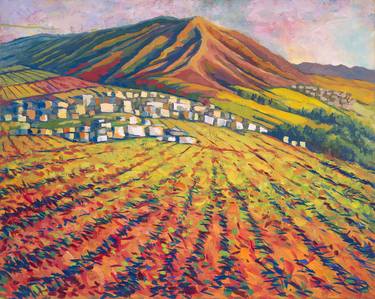 Print of Expressionism Landscape Paintings by Alexander Fuzaylov