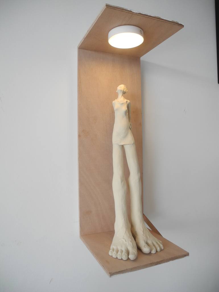 Original Contemporary Women Sculpture by María Eugenia Piacentini Veron