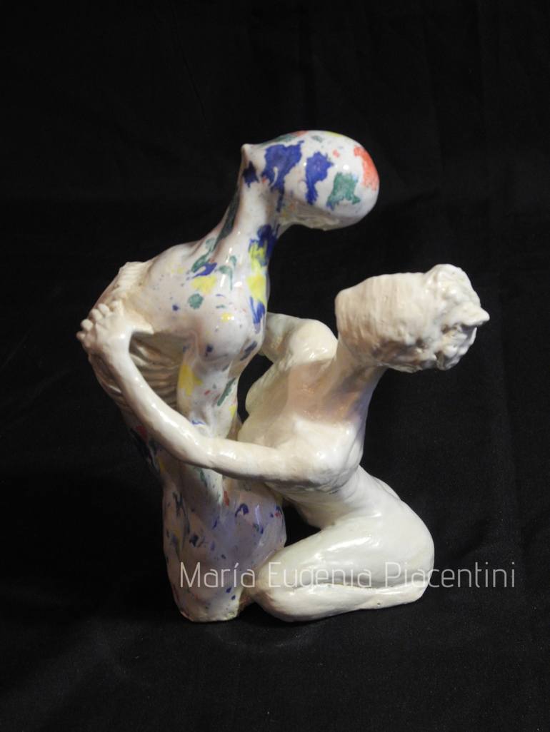 Original Expressionism Fantasy Sculpture by María Eugenia Piacentini Veron