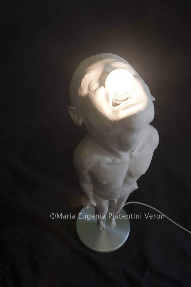 Original Fine Art Body Sculpture by María Eugenia Piacentini Veron