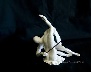 Original Abstract Expressionism Body Sculpture by María Eugenia Piacentini Veron