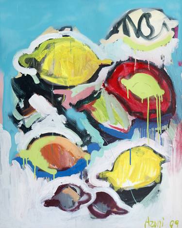 Original Abstract Food & Drink Paintings by John Azoni
